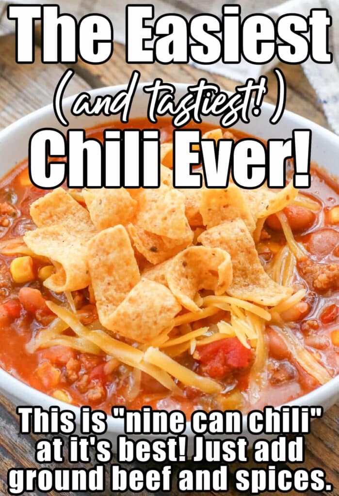 The Easiest And Tastiest Chili Recipe Ever Barefeet In The Kitchen