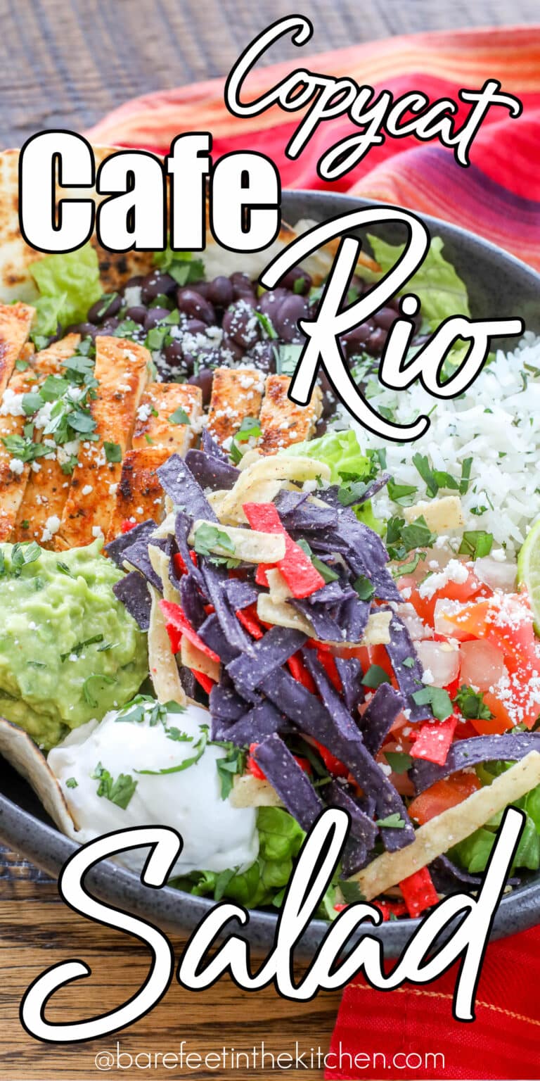 Cafe Rio Salad Barefeet in the Kitchen