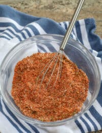 You can stir together a batch of homemade cajun spice mix in just a few minutes!