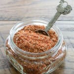 Cajun Seasoning Mix in a jar