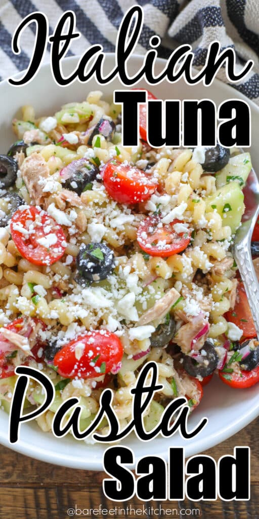 Italian Tuna Pasta Salad