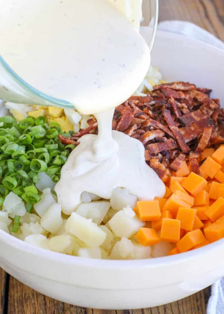 Cheddar Bacon Potato Salad
