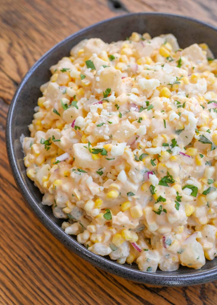 Street Corn + Potato Salad = a new favorite