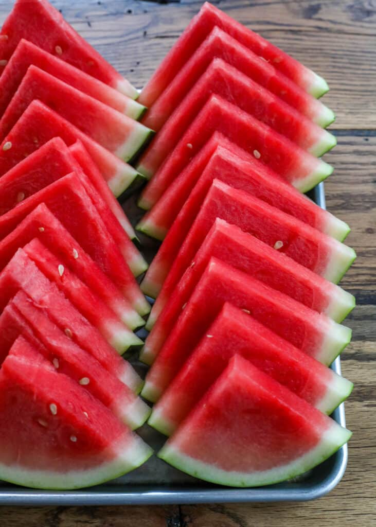 How to slice a watermelon in under 5 minutes