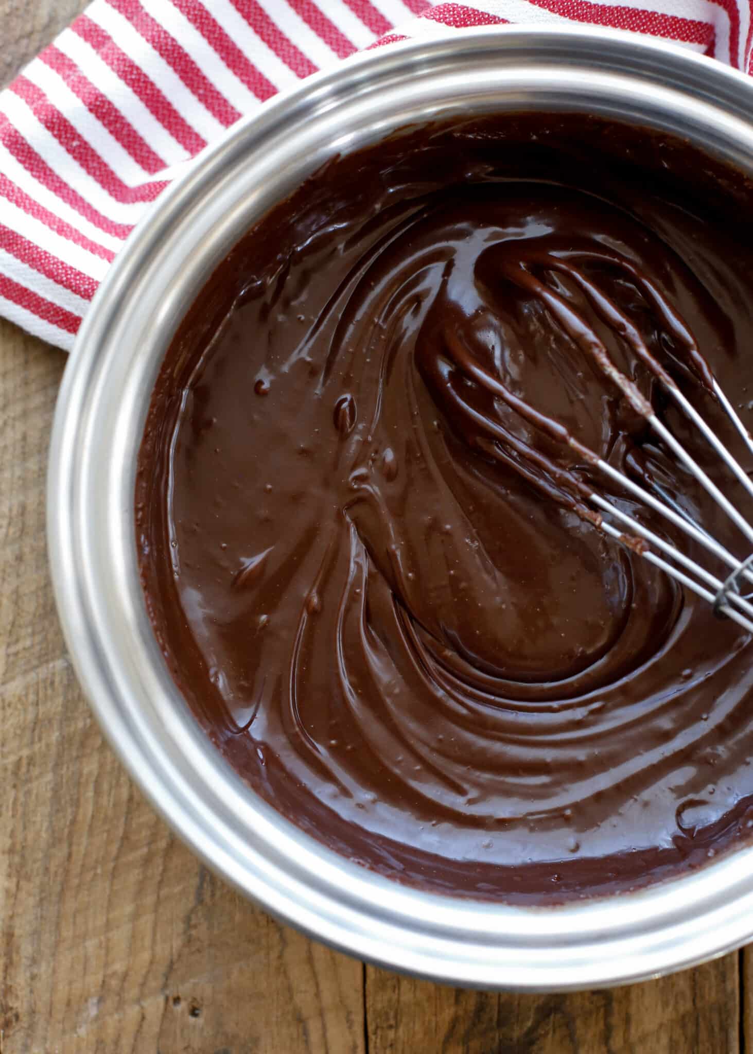 Easy Hot Fudge Sauce - Barefeet in the Kitchen