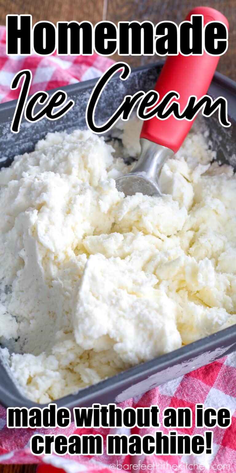 How To Make Ice Cream Without A Machine - Barefeet in the Kitchen