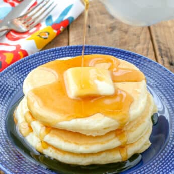 Homemade Pancakes - they turn out light and fluffy every time!