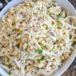 Coleslaw meets Street Corn in this spectacular side dish!
