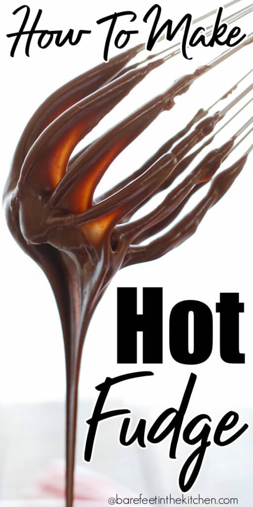 How To Make Hot Fudge - with just TWO ingredients!