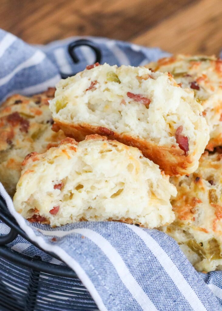 Cheesy Bacon Biscuits 