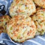 Cheesy Bacon Drop Biscuits