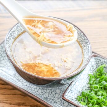 Egg Drop Soup is a favorite easy lunch