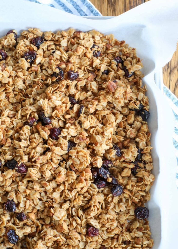 Homemade Granola is EASY in the crock-pot!