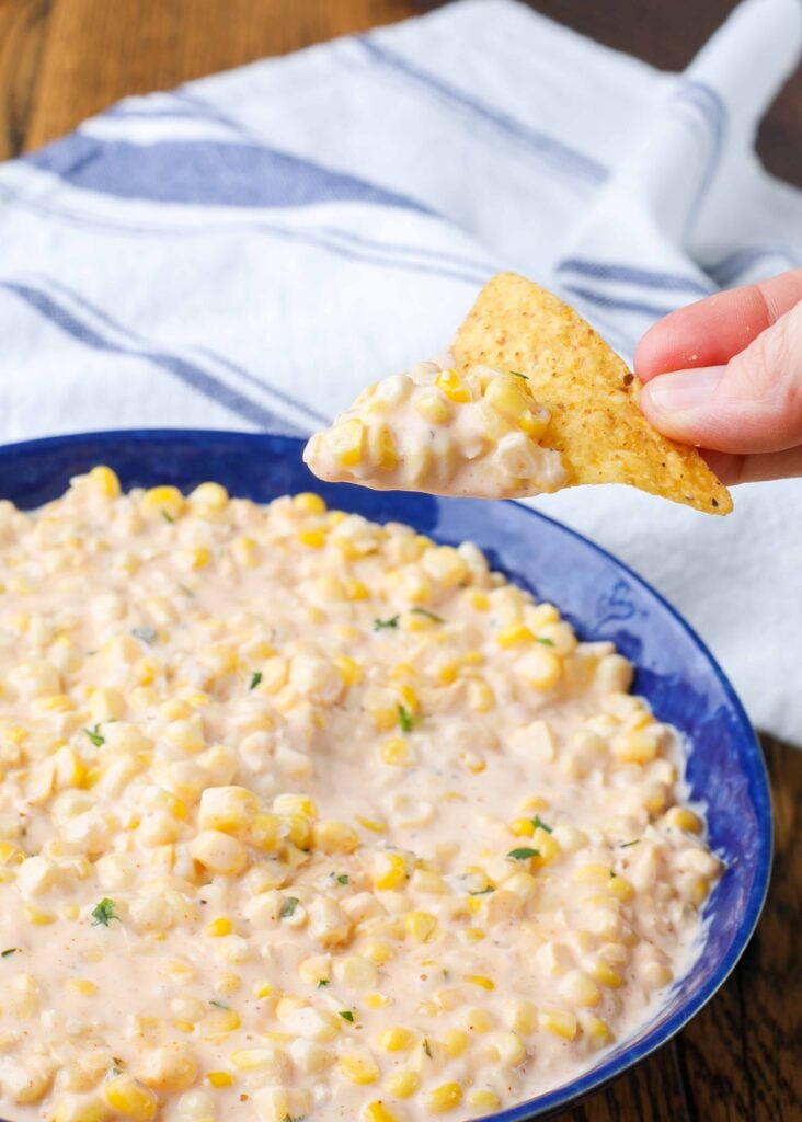 Elote Dip is the perfect way to highlight the awesomeness of fresh corn