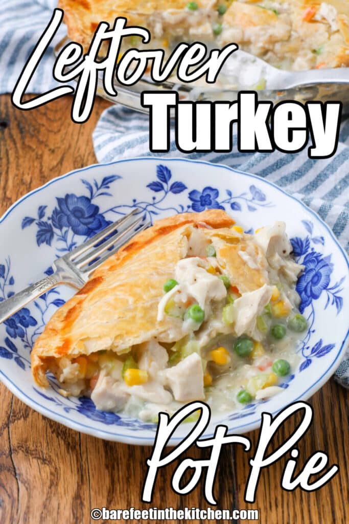 Turkey Pot Pie is the ultimate way to use your leftovers