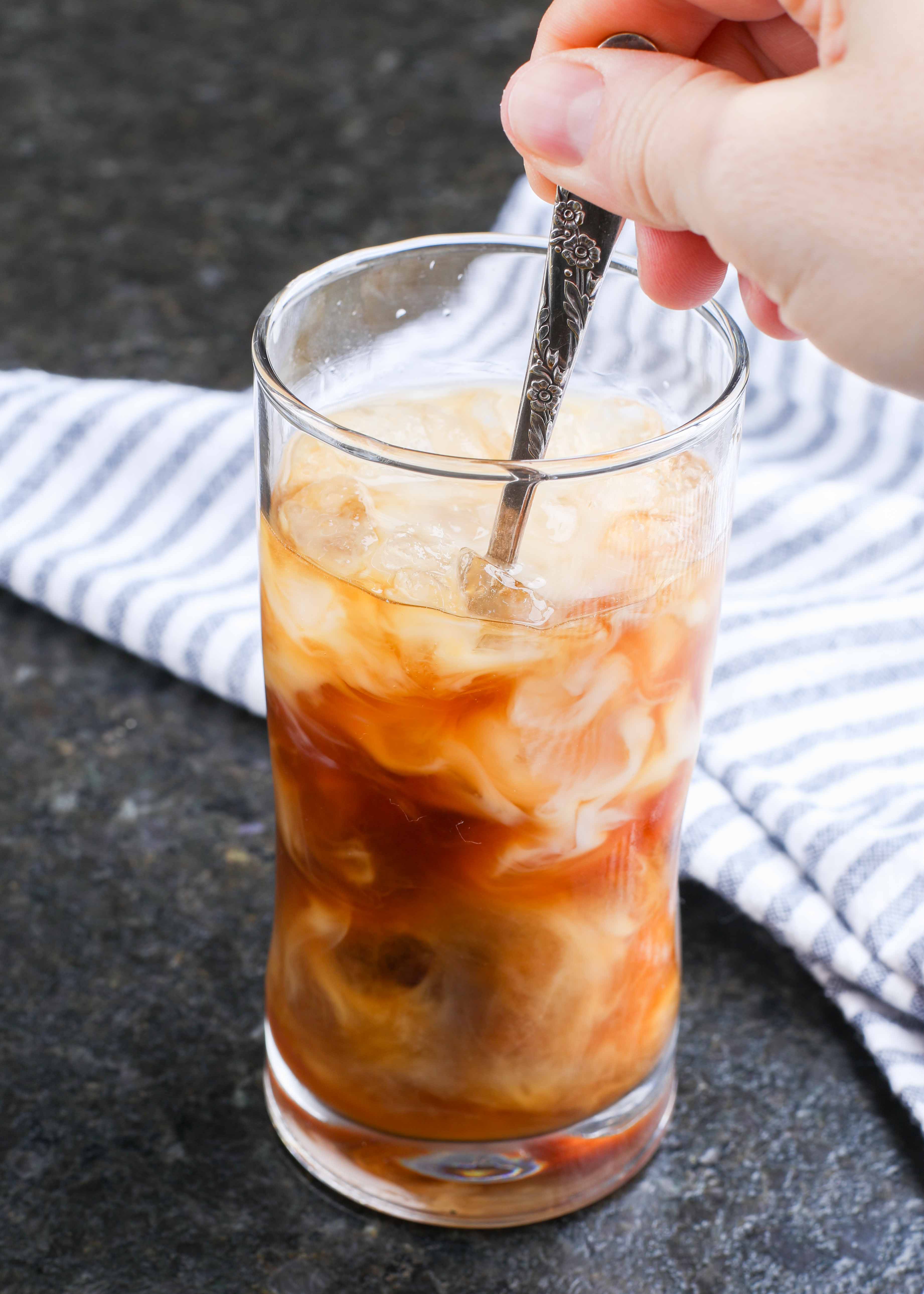 Starbucks Copycat Iced Shaken Espresso (3 Ways!)