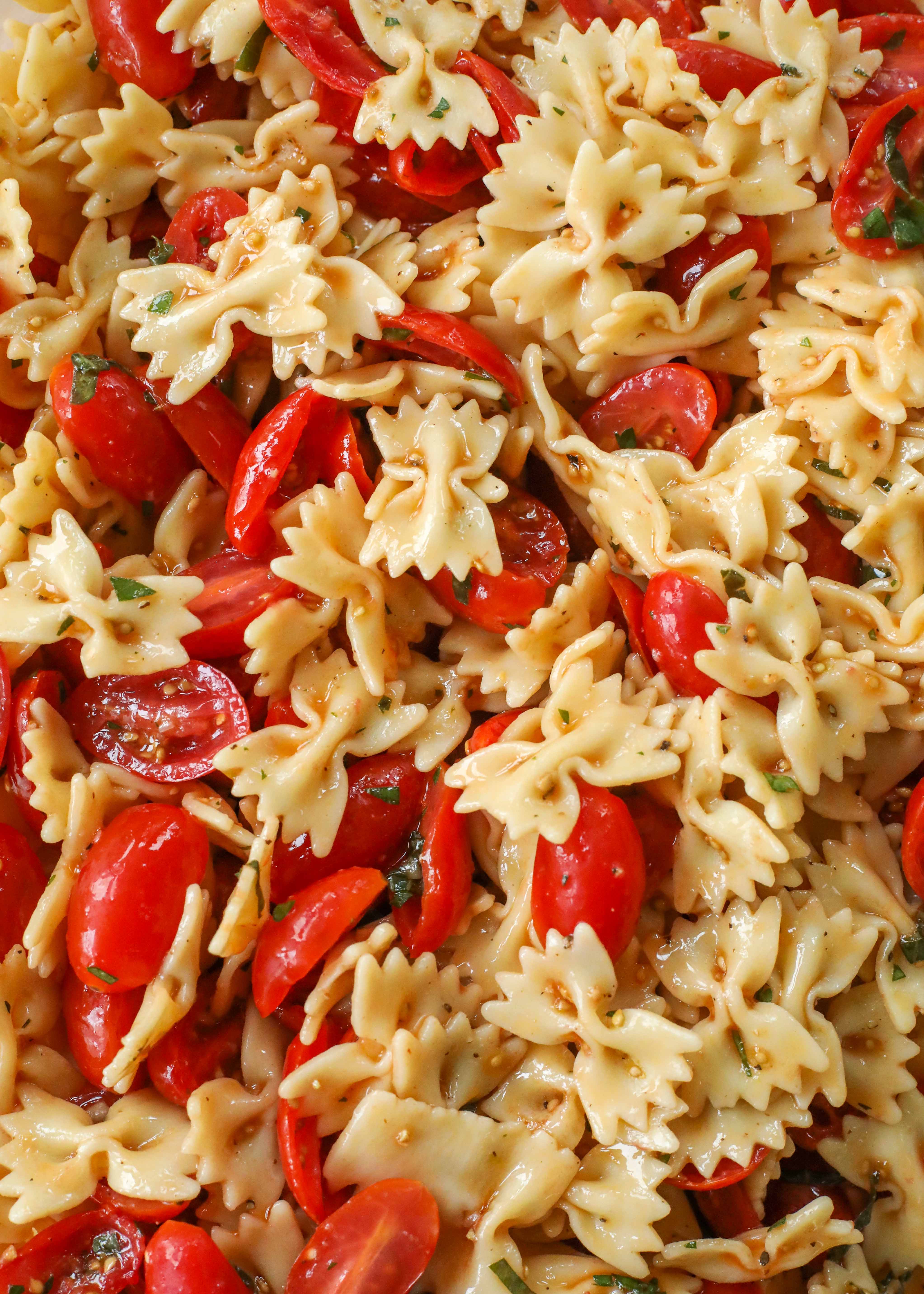 Best Ever Tomato Pasta - Barefeet in the Kitchen