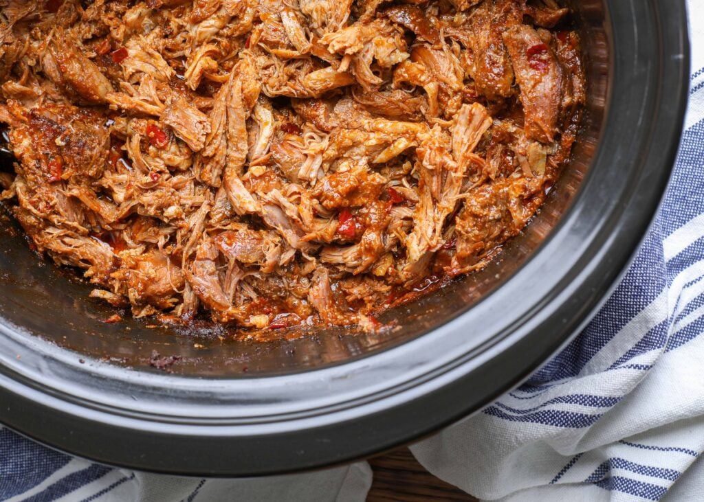 Mexican Pulled Pork in the crockpot