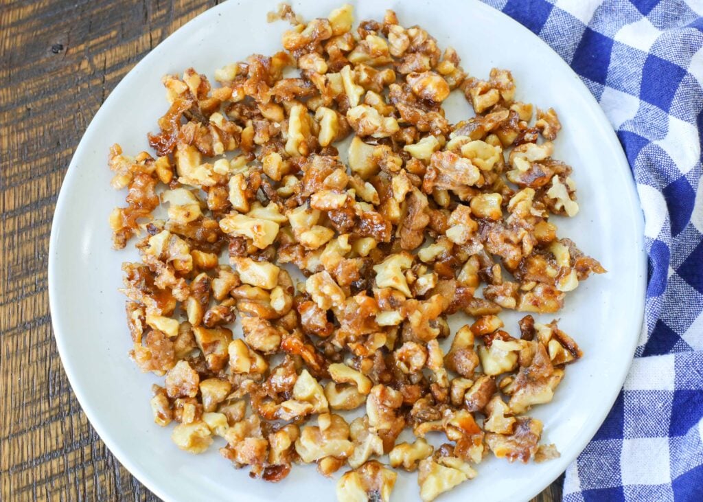 Learn how to make crunchy, caramelized Candied Walnuts at home