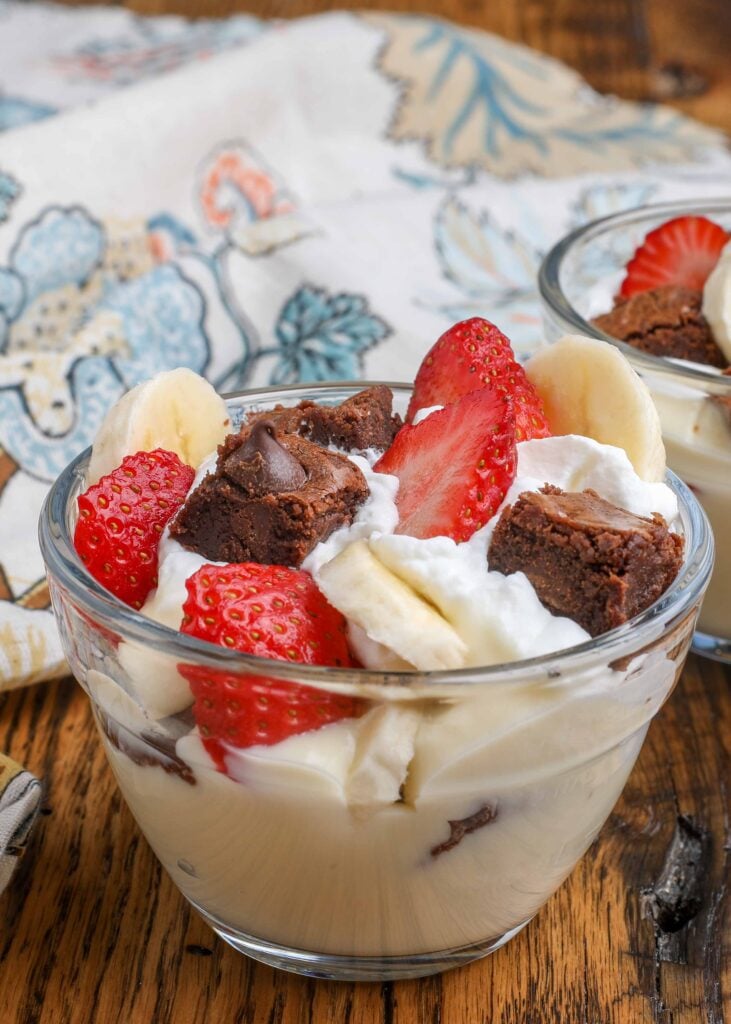 Brownie Trifle Cups
