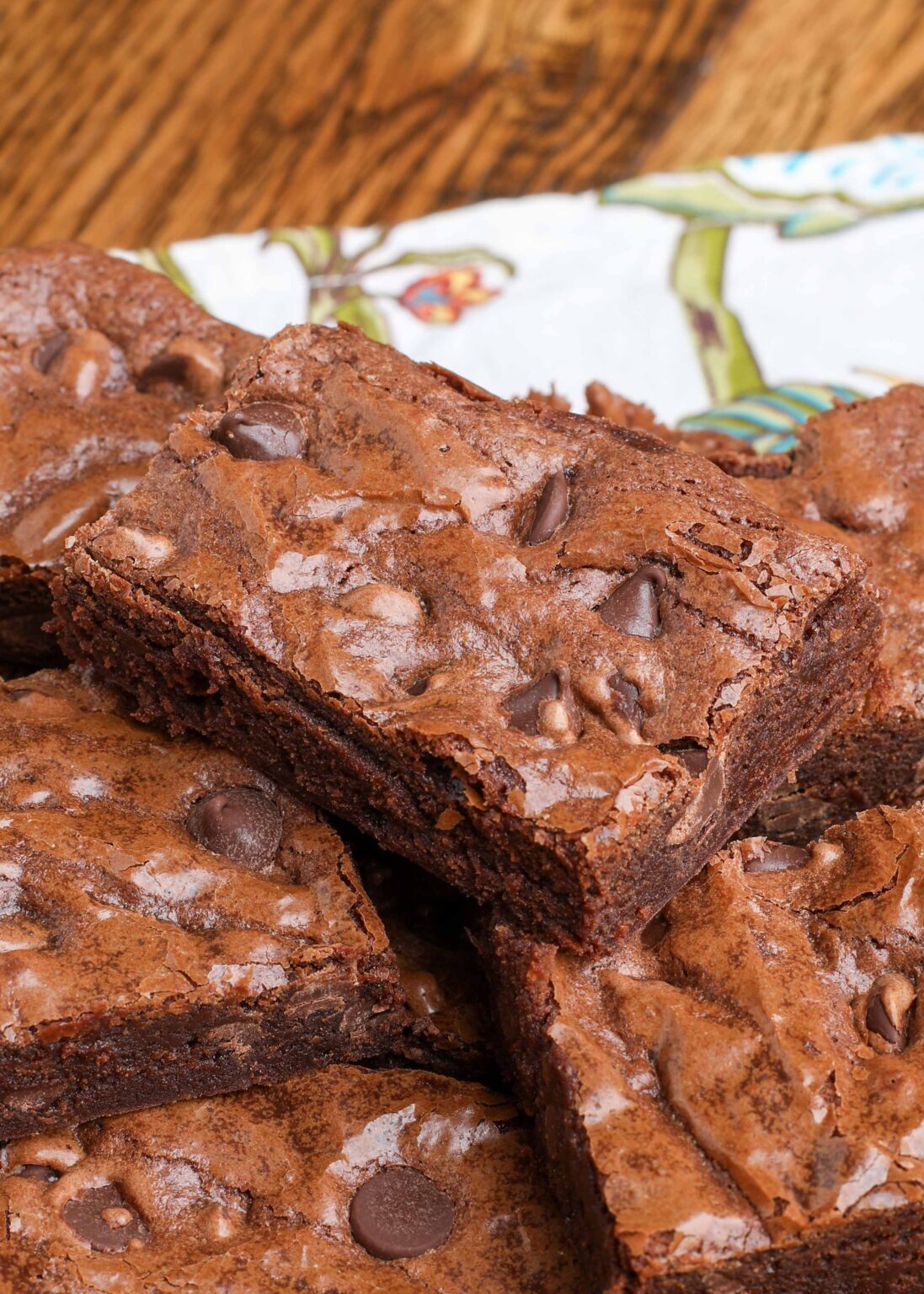 Double Chocolate Brownies - traditional, gluten free, or dairy free