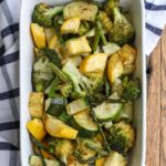 Roasted Broccoli and Asparagus