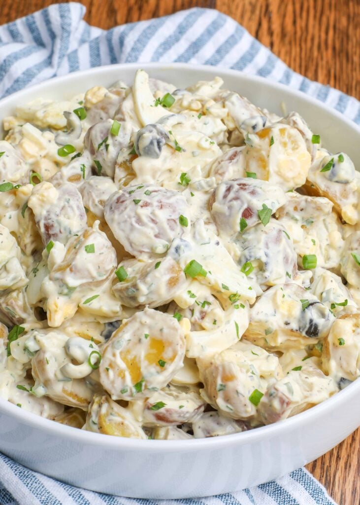Roasted Potato Salad is a family favorite.