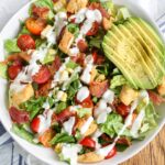 Fully loaded BLT Salad adds up to a hearty summer dinner that everyone enjoys!