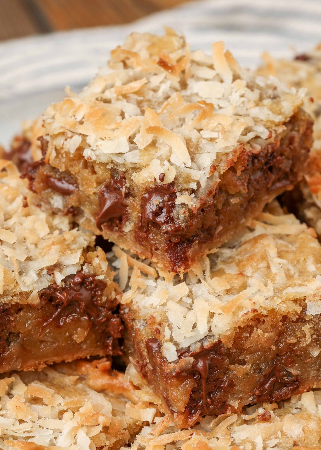 Coconut Cookie Bars Barefeet In The Kitchen