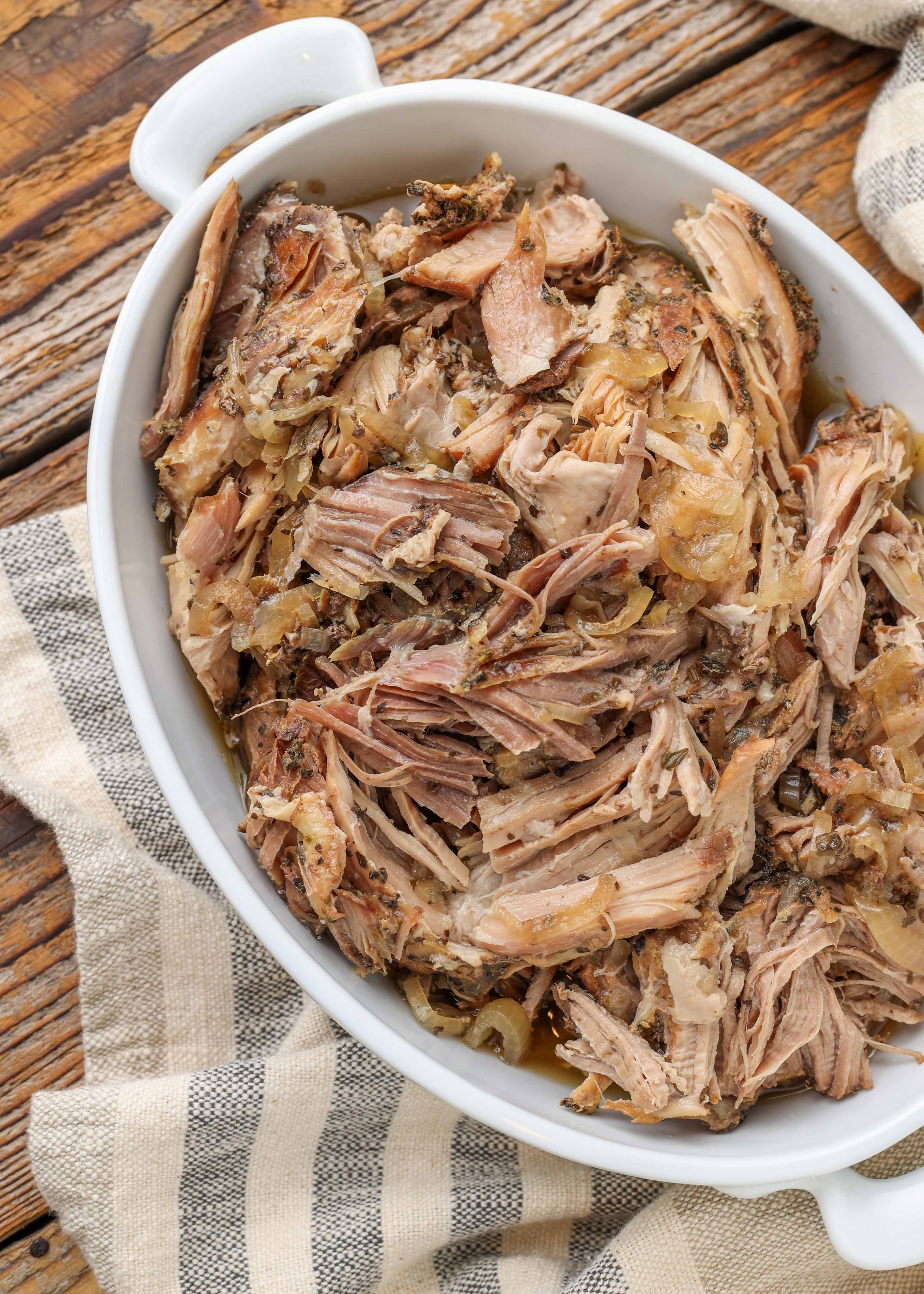 The Best Slow Cooker Pulled Pork Recipe - The Kitchen Girl