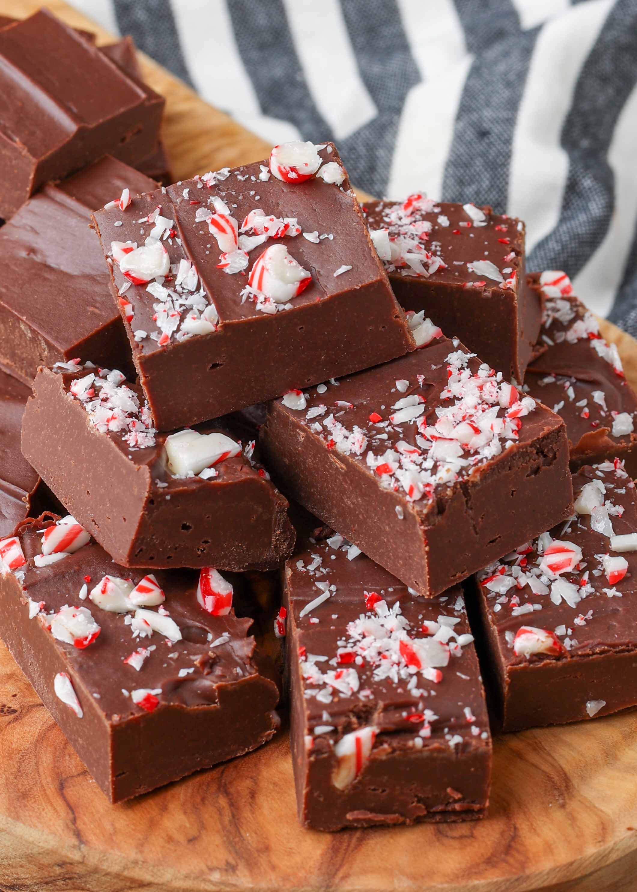 The World's Best Peppermint Fudge