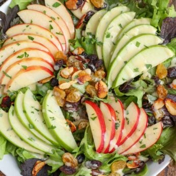 spinach and apple salad