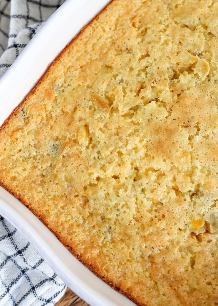 Jalapeno Corn Pudding
