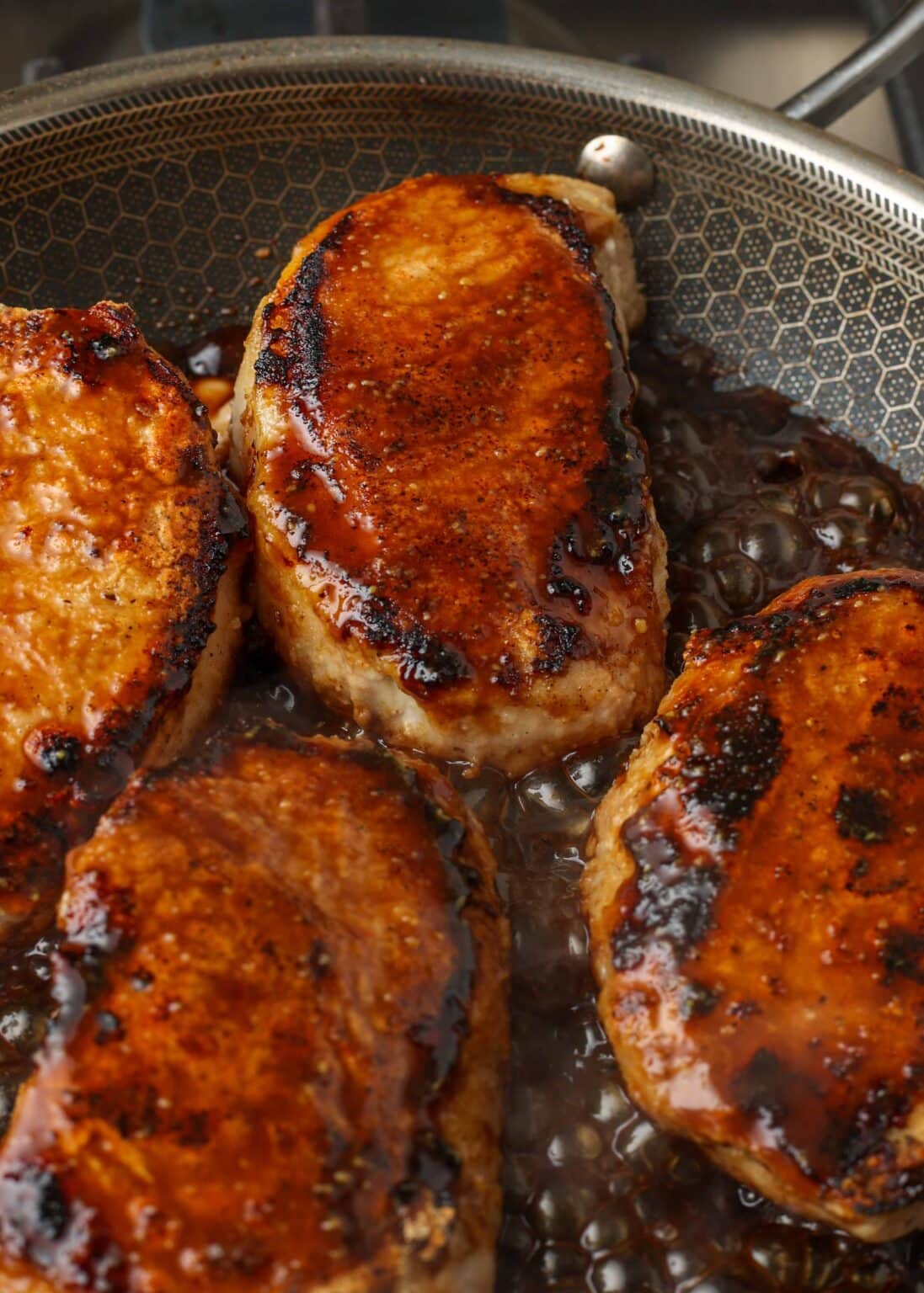 Balsamic Pork Chops - Barefeet in the Kitchen