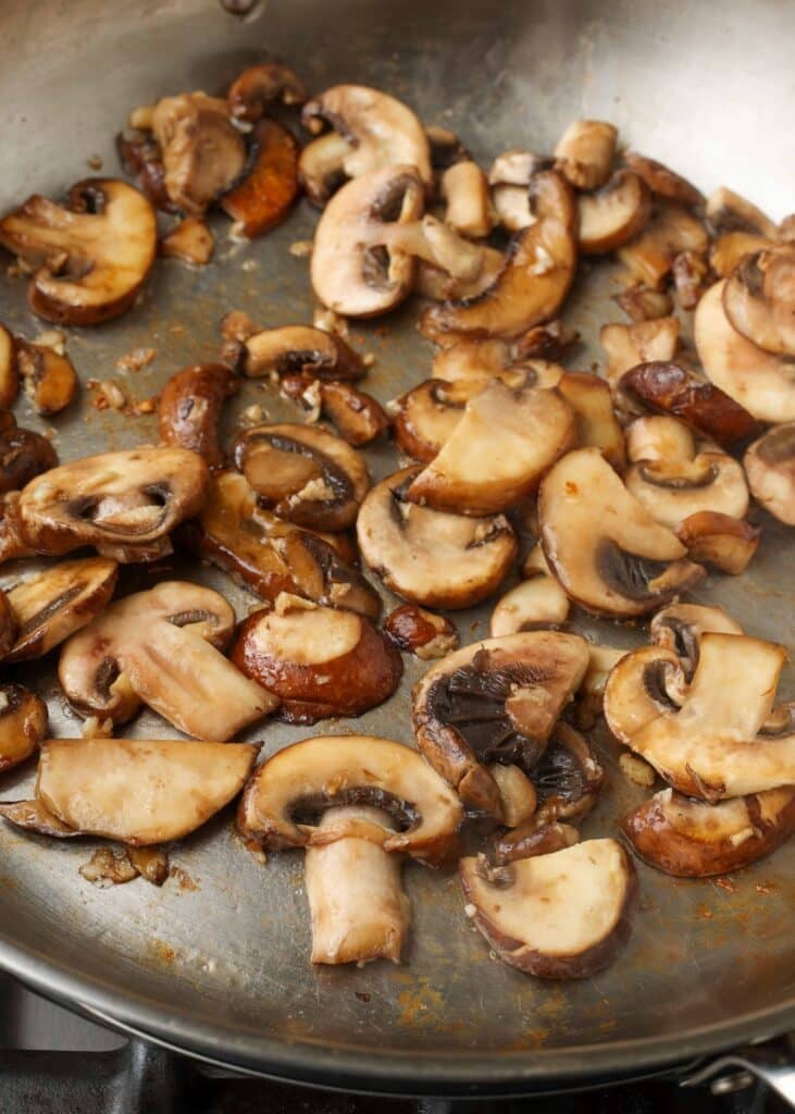 sautéed mushrooms