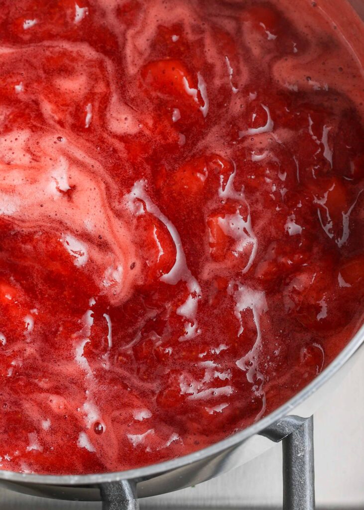 strawberry sauce for cheesecake