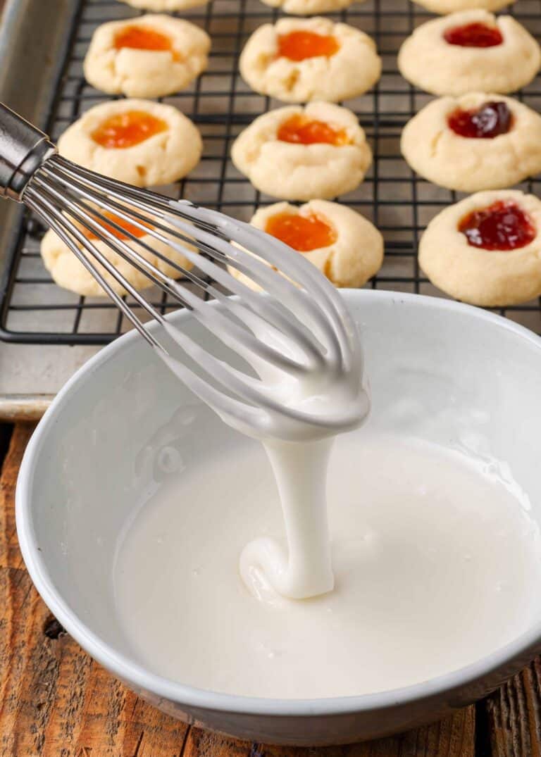 Shortbread Thumbprint Cookies - Barefeet in the Kitchen