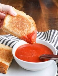 Tomato Soup is a favorite pairing for grilled cheese