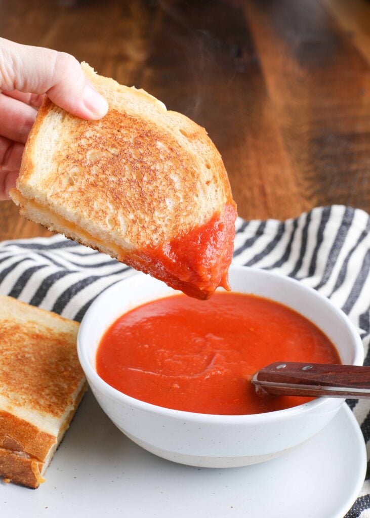 Tomato Soup is a favorite pairing for grilled cheese
