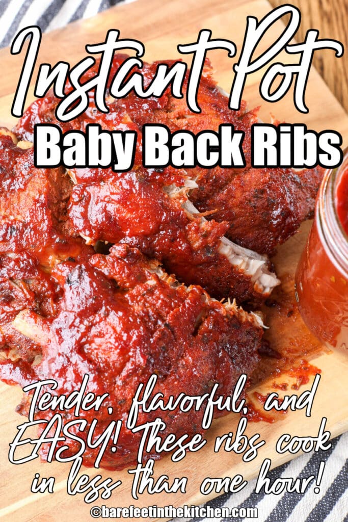 Baby Back Pork Ribs in the Instant Pot