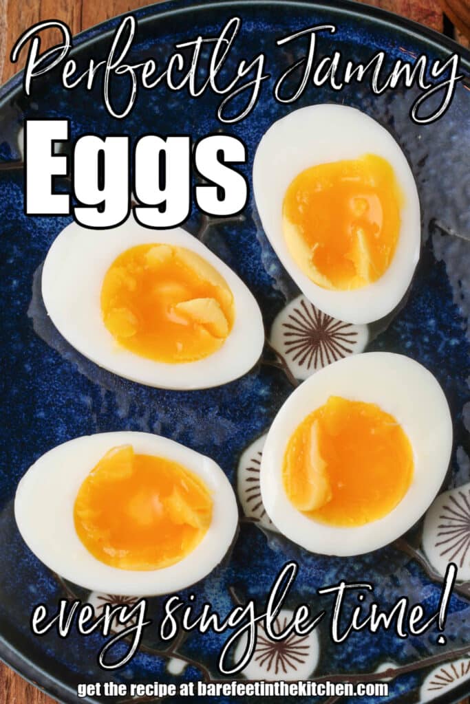 Creamy hard boiled eggs