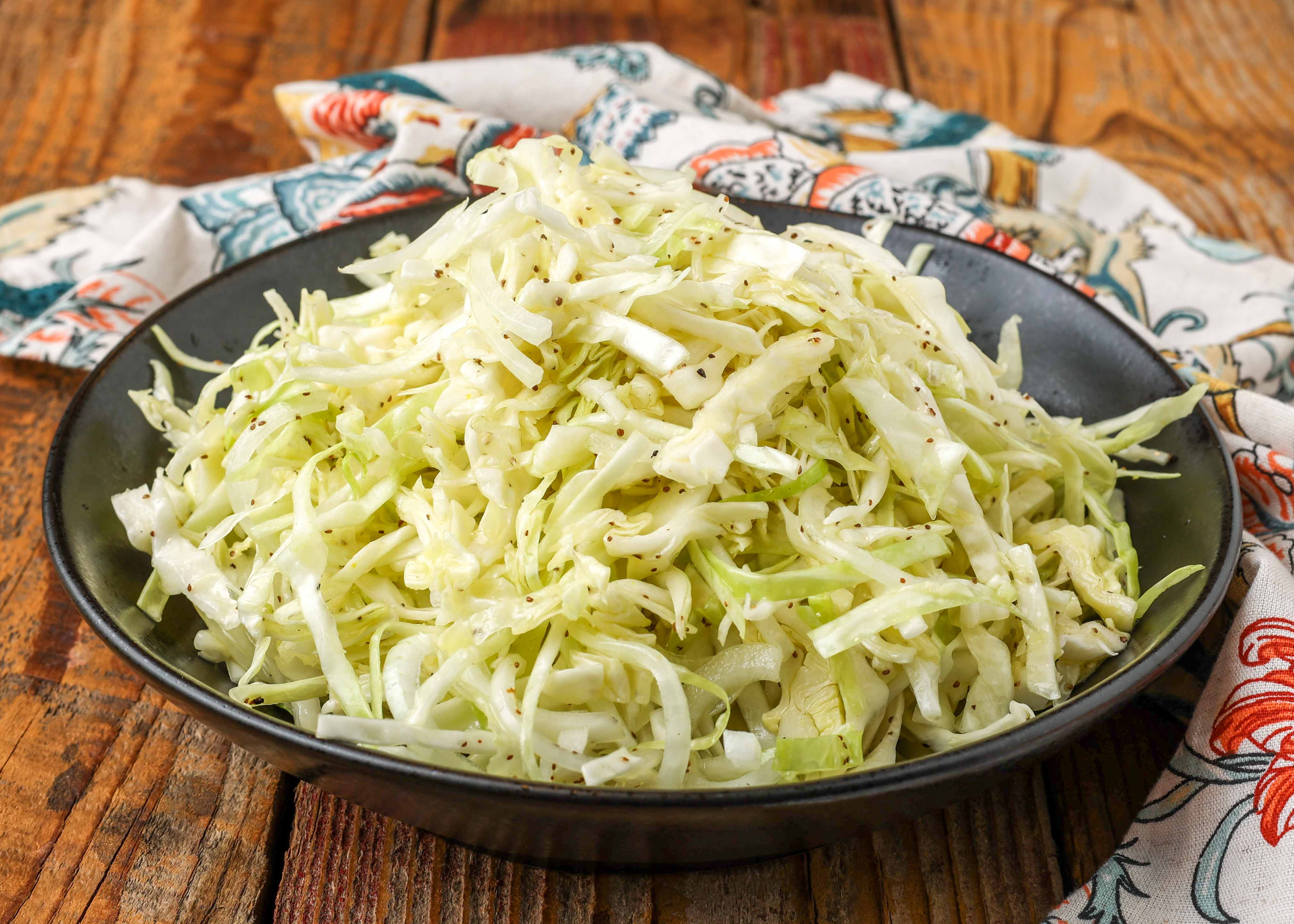 Old Fashioned Coleslaw with Vinegar - Barefeet in the Kitchen Old Fashioned Coleslaw with Vinegar - Barefeet in the Kitchen
