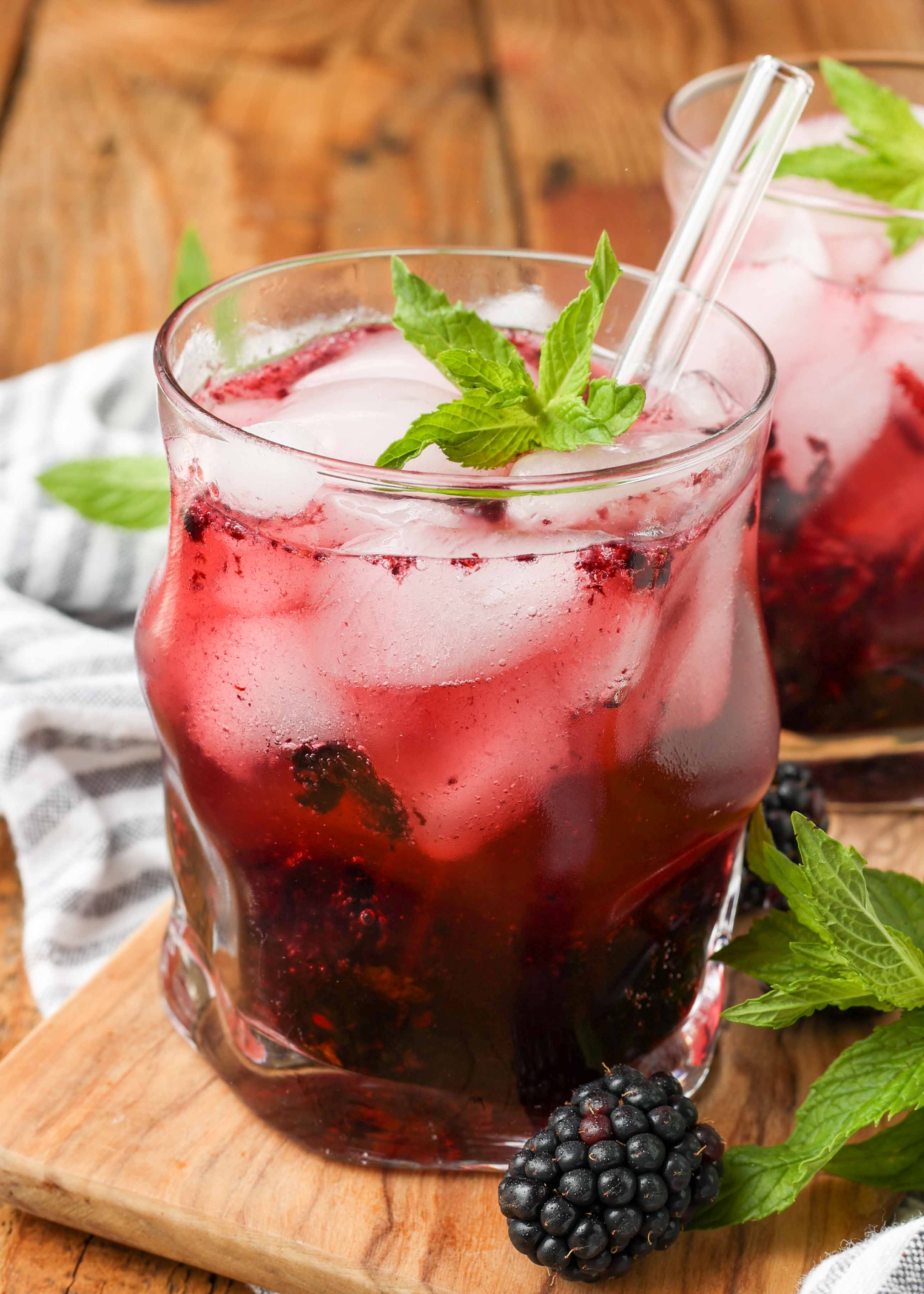 Blackberry Bourbon Smash