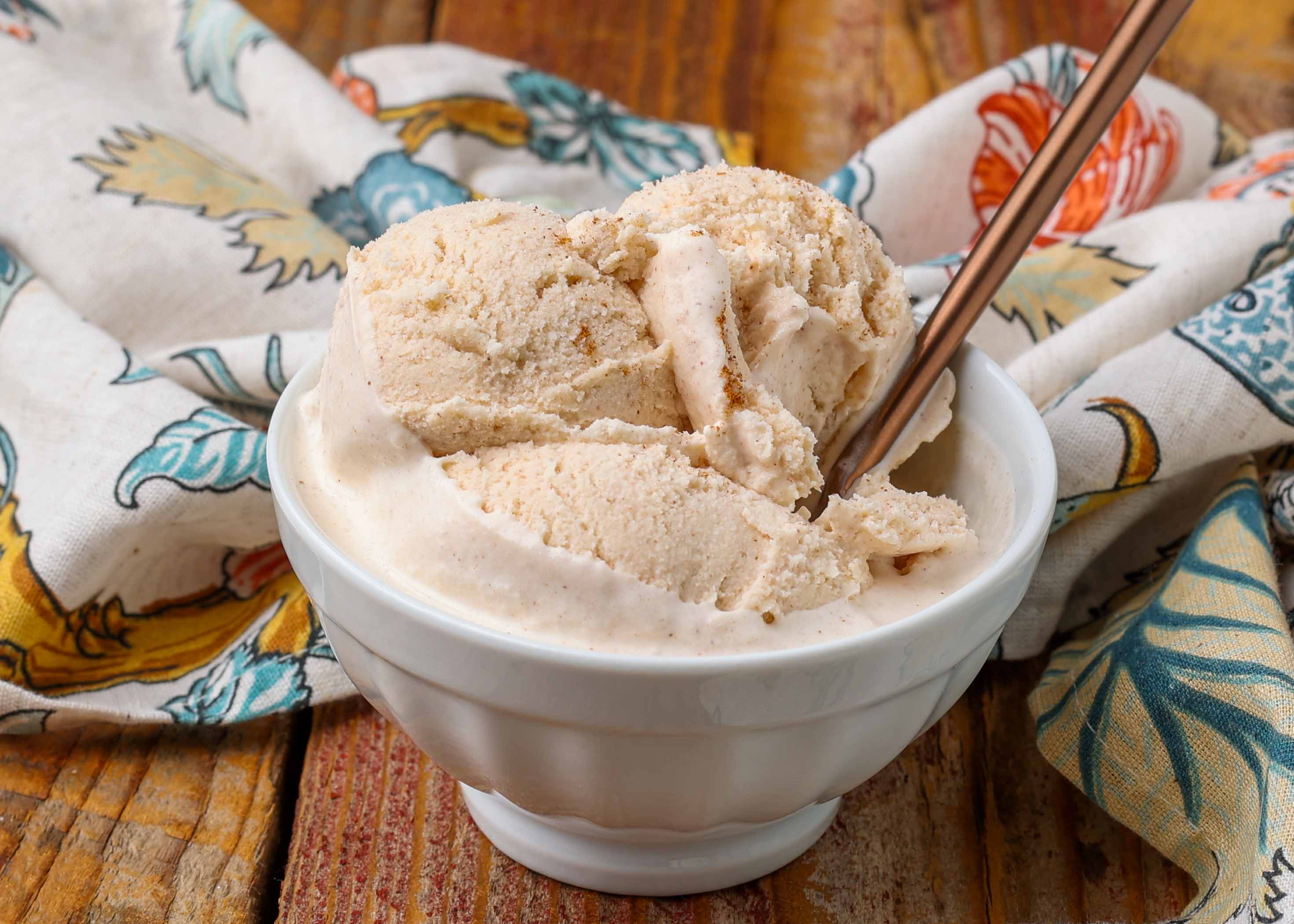 Cinnamon Ice Cream – Philadelphia Style