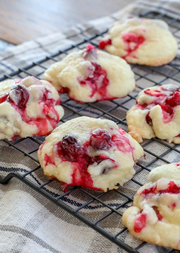 Sweetly tart fresh Cranberry Cookies