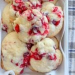 Cranberry Cookies are soft, chewy, sweetly tart bites of Christmas happiness.