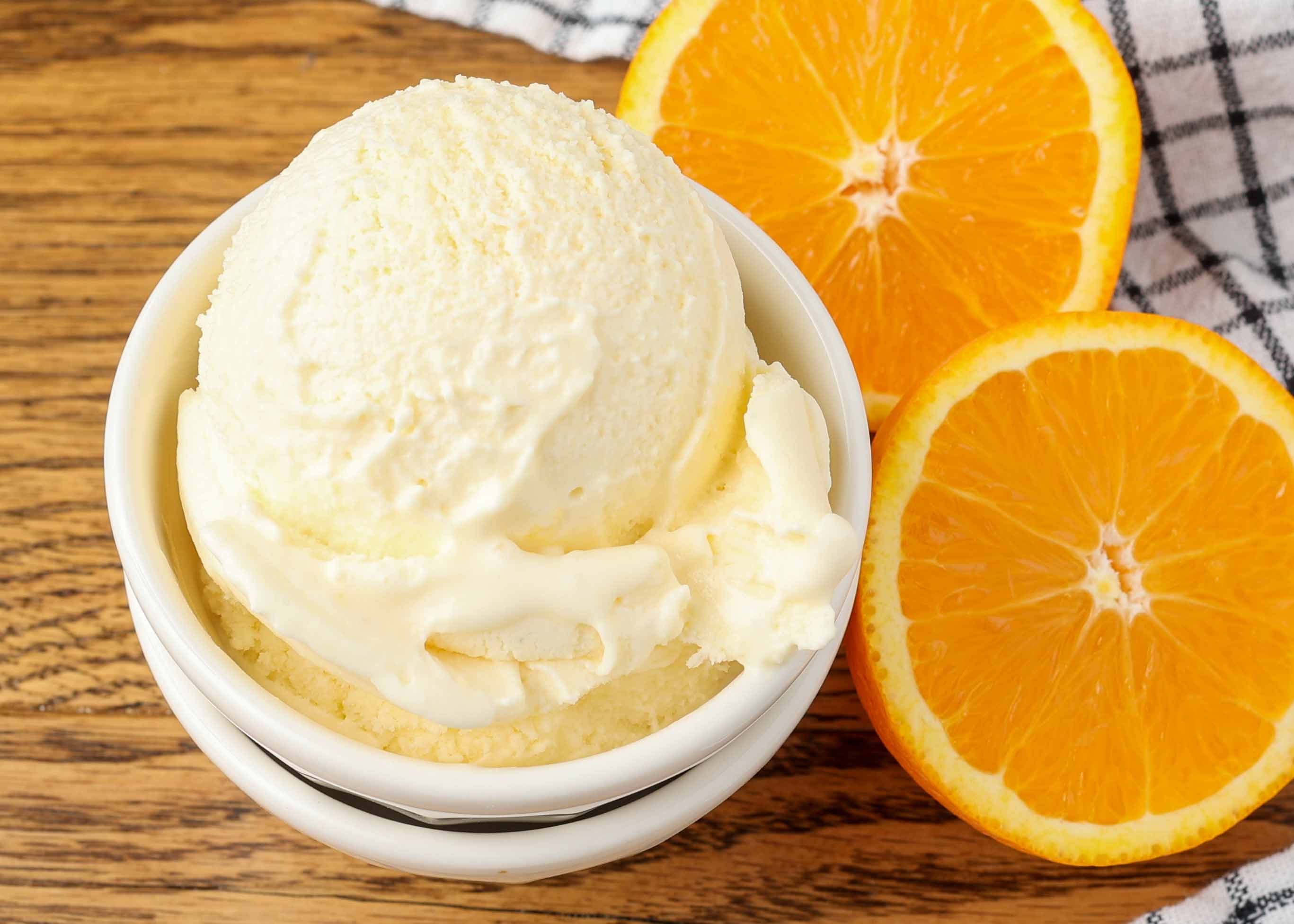 Orange Ice Cream