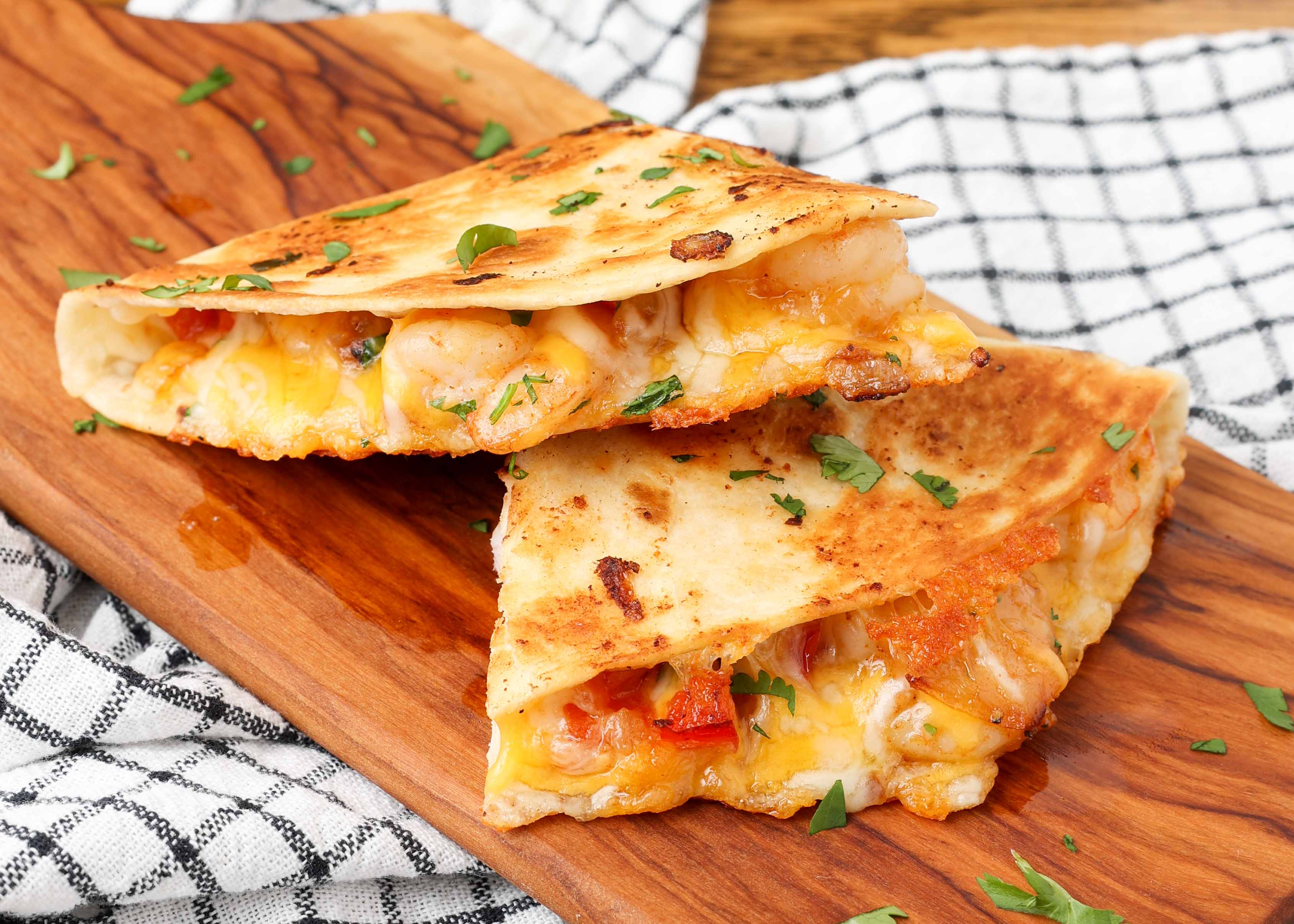 Shrimp Quesadillas