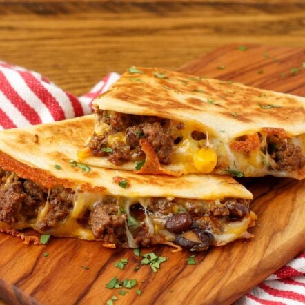 Taco Quesadilla - Barefeet in the Kitchen