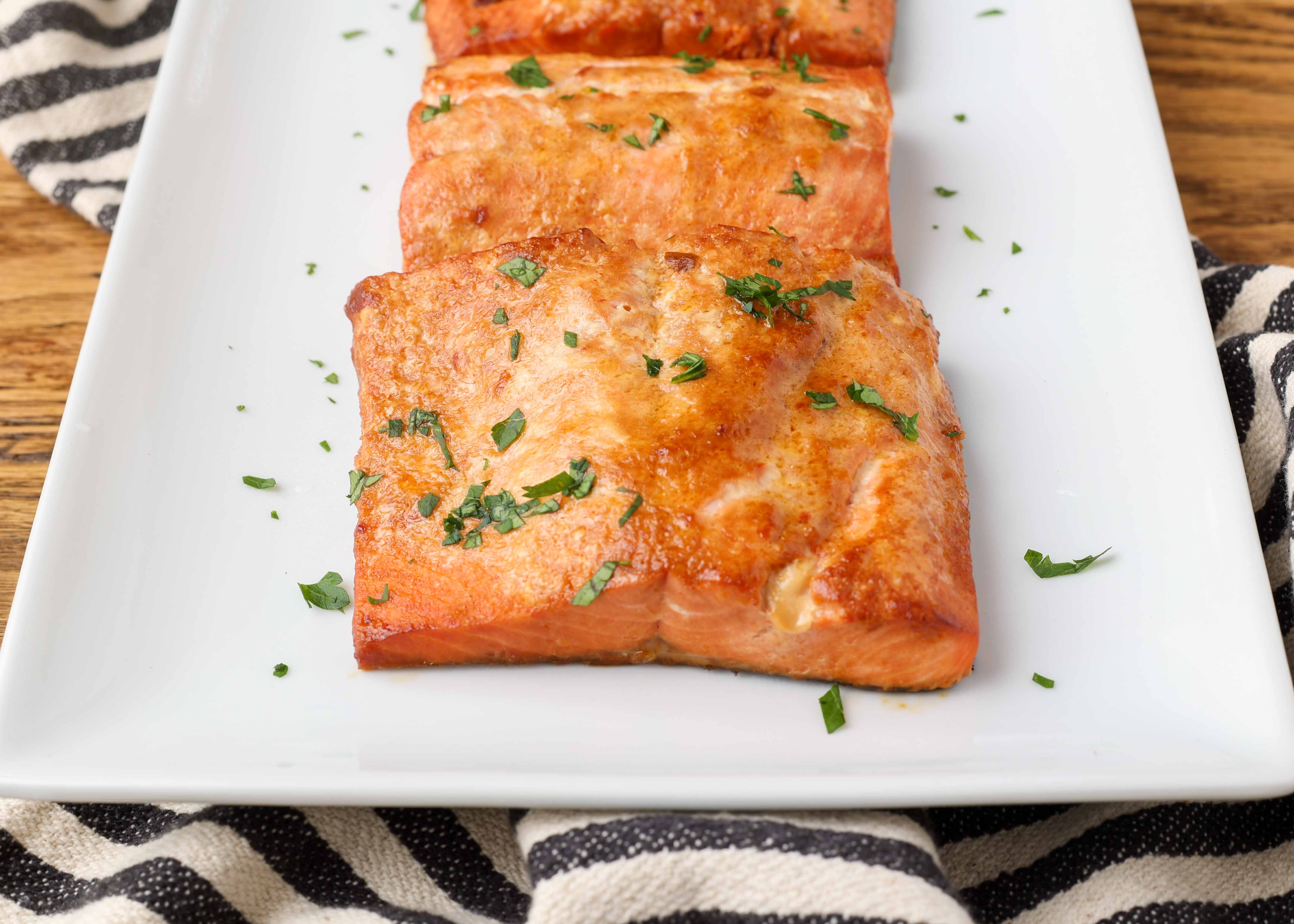 Marinated Asian Salmon